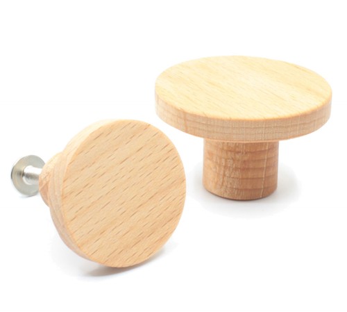 Pulsante legno massiccio - pulsante,