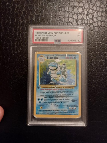 Blastoise holo 1st - blastoise,