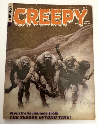 Vintage 1967 creepy magazine - vintage,