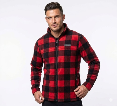 Giacca pile uomo columbia - pile,