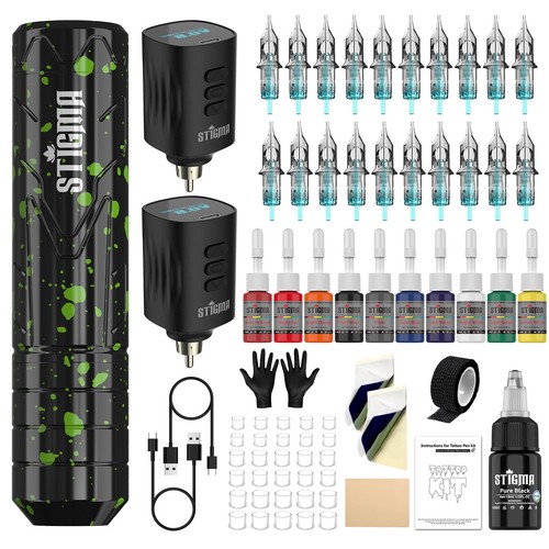 Stigma wireless tattoo gun kit - stigma,