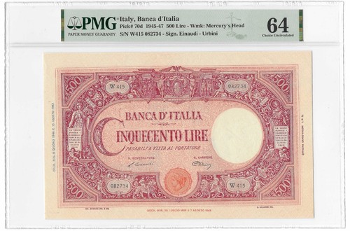 Italy 500 lire grande c - grande,