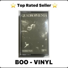 The Who Quadrophenia Double Play Polydor  Red Label Tape Cassette Play Tested EX