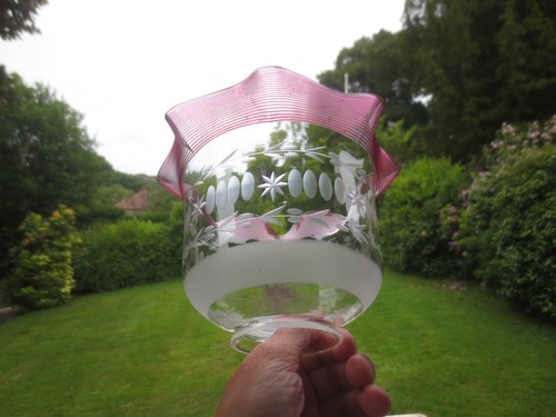 Antique frilly top engraved - antique,
