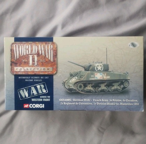 Corgi cc51005 sherman m4a2 - corgi,