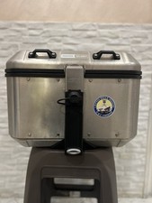 GIVI MONOKEY VALIGIA TREKKER DOLOMITI ALLUMINIO 46LT TOP-CASE DLM46A  + SUPPORTO