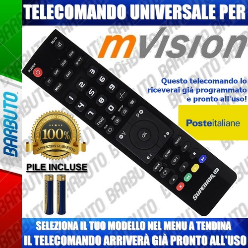 Telecomando universale mvision - telecomando,