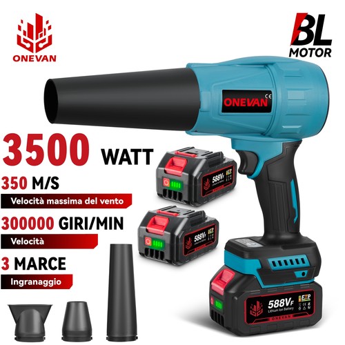 Soffiatore batteria turbo - soffiatore,