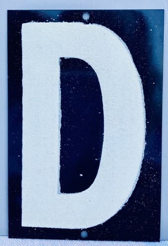 Lettere casa riflettenti - lettere,