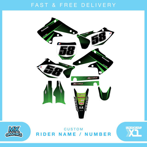 Kit grafica motocross adesivi - motocross,