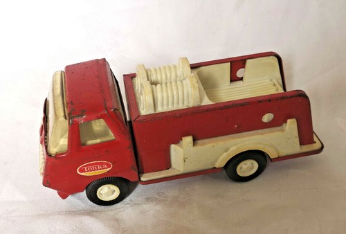 Camion pompiers tole tonka - camion,