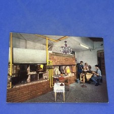 VENEZIA FORNACE DI VETRI ARTISTICI ANTICO FORNO SAN MARCO A COLORI CARTOLINA