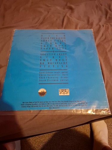 Nirvana bleach blue - nirvana, vinyl