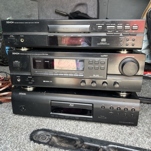 Denon home cinema music system - music,