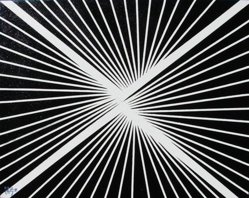 Quadro astratto modernista - quadro,