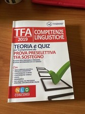 TFA SOSTEGNO TIROCINIO FORMATIVO ATTIVO 2019 Competenze linguistiche