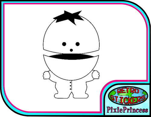 South park ike - funny, adesivo