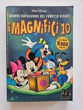 I MAGNIFICI 10 - DISNEY LIBRI - GRANDI CAPOLAVORI DEL FUMETTO DISNEY - FUMETTO