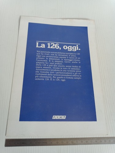 Depliant brochure originale - depliant,