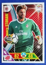 CARD CALCIATORI PANINI ADRENALYN 2017/18 2018 N.218 - STORARI - MILAN