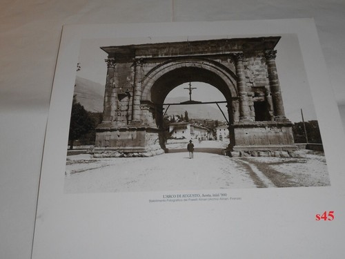 Arco augusto aosta primi - aosta,