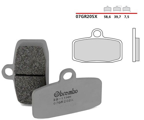 Coppia pastiglie brembo - coppia,