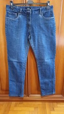 Skinny jeans scuri a vita bassa taglia IT48  (J5)