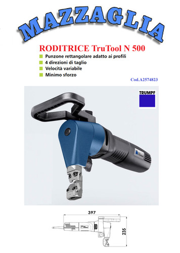 Trumpf roditrice tru tool n500 - roditrice,