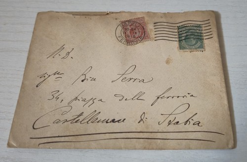 Lettera viaggiata 1915 napoli - viaggiata,