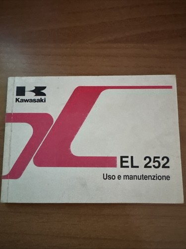 Kawasaki 252 manuale uso - ,