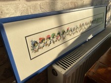 Quadri con cornice punto croce