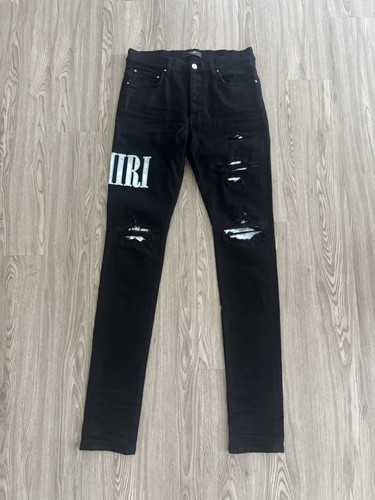 Jeans denim amiri - jeans, tie
