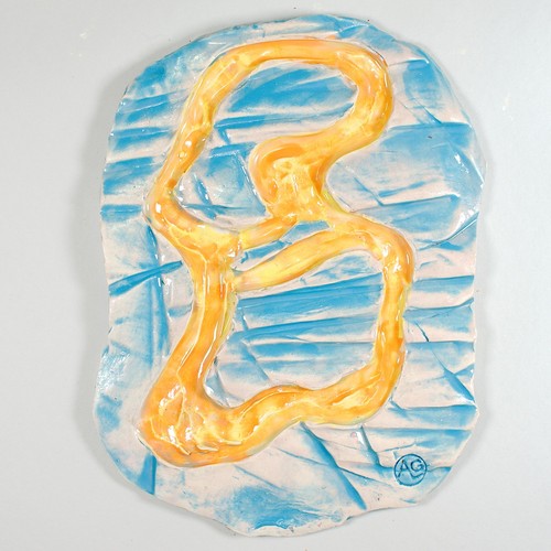 Quadro rilievo ceramica - in,