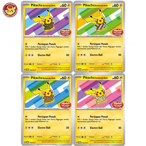 Lot pikachu batik complete - pikachu,