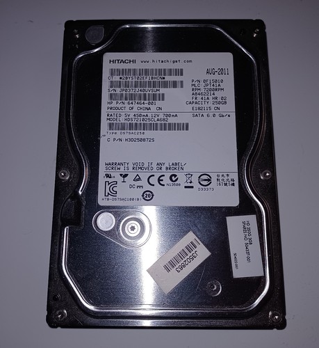 Hard disk hds721025cla682 - hds721025cla682, hgst