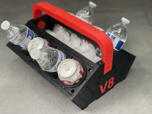 Radiatore motore contiene - motore, v8