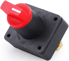 Staccabatteria interruttore Stacca Batteria Furgone Camper Auto morsetti 12v 24v