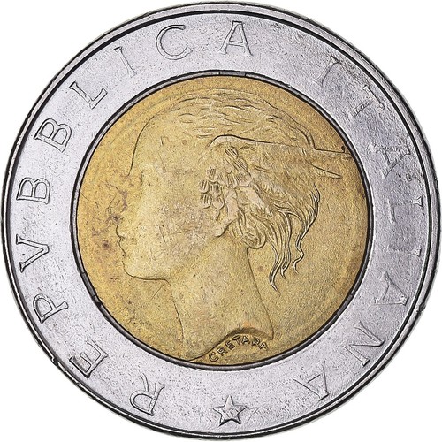 1146667 moneta italia 500 - [#1146667], italia,