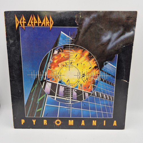 Pyromania def leppard vinyl - leppard,