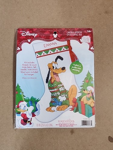 Calza natalizia disney - disney, pluto