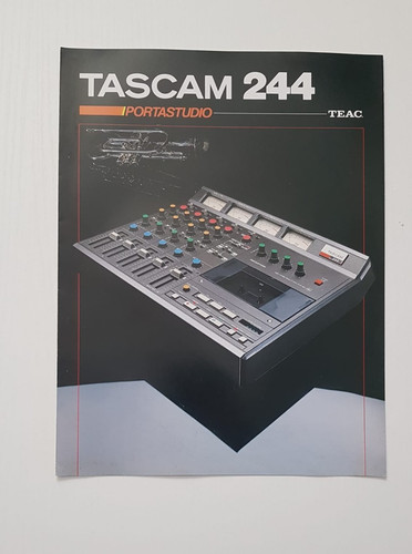 Tascam depliant brochure - depliant,