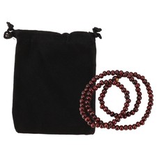 3X(6mm Braccialetto di Legno