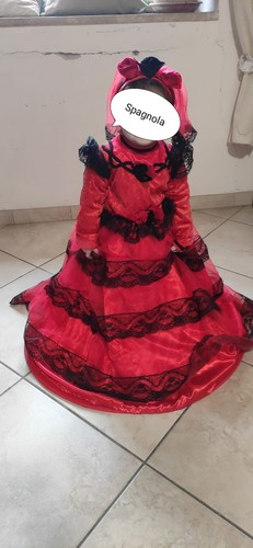 Vestito carnevale spagnola - vestito,