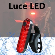 Luce Posteriore Bici Led USB