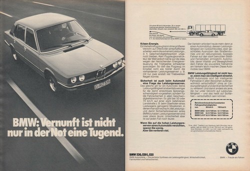 Bmw 520 pubblicità - 520,