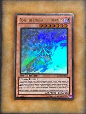 Yugioh Gorz l'Emissario delle Tenebre GLD5-EN024 Fantasma Oro Rara LP