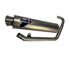 Scarico Completo Termignoni Terminale Round Carbonio per Yamaha R125 2008   2013