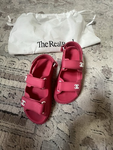 Sandali chanel gomma papà - chanel,