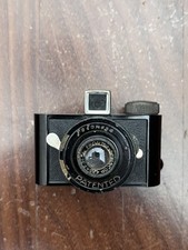 Rare Italian Micro Spy Camera Fotonesa Giuseppe Pozzoli Milano Leather Case