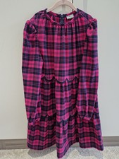 Vestito bambina a quadri Il Gufo